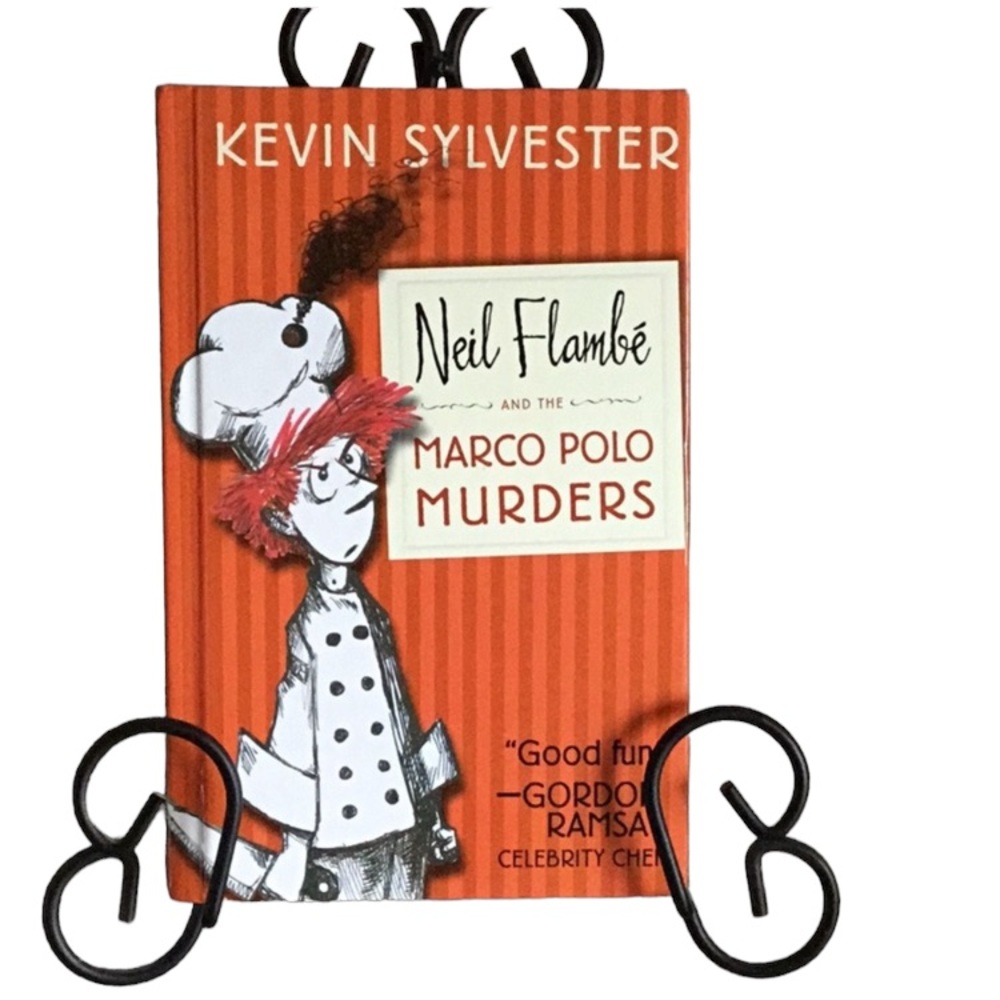 Signed by Author “Neal Flambé Marco Polo Murders”